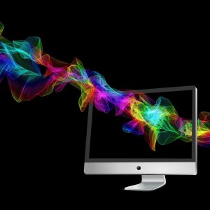 computer, monitor, waves-1373684.jpg